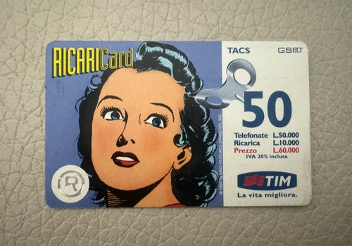 Scheda telefonica ricarica tim - scheda,