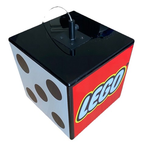 Lego sign shop display - lego,