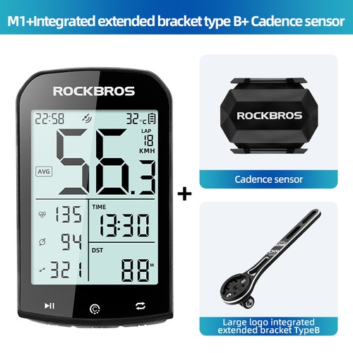Rockbros tachimetro gps - tachimetro,