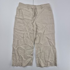 PANTALONI ATMOSPHERE 10 BEIGE DONNA TASCHE RITAGLIATE