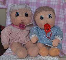 BAMBOLE BIMBINO BIMBINA KINDERBABY ANNI 70 VINTAGE DOLLS PUPAZZI RARI GEMELLI