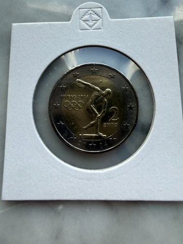 Moneta euro grecia - 2, 2004