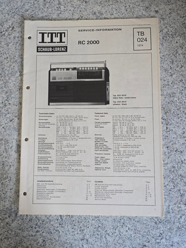 Manuale servizio originale - di,