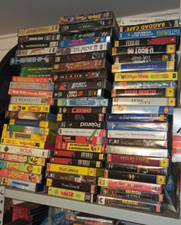 Lotto stock film VHS videocassette 68 blade hulk jurassic park corvo