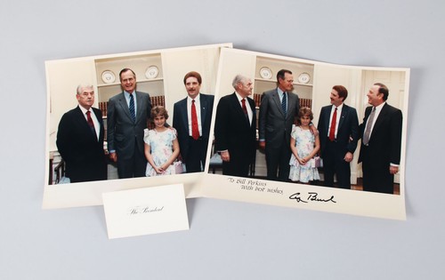 Foto firmata dal presidente