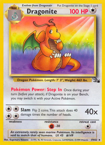 Dragonite pokemon - -,