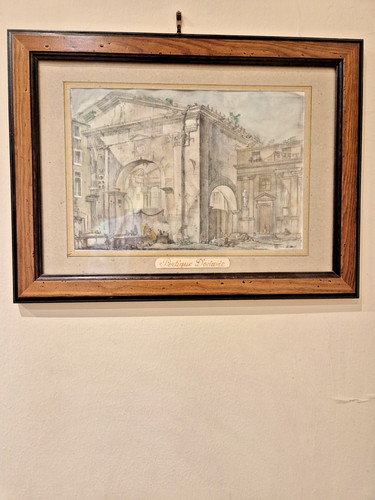 Stampe roma sparita porico - stampe,