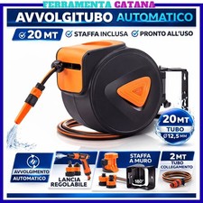 avvolgitubo acqua automatico