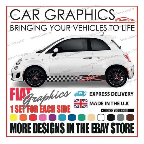 Adesivo murale fiat 500 abarth - murale,