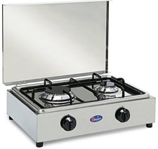 Fornello acciaio inox gas - acciaio,