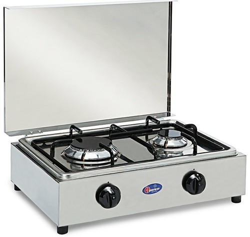 Fornello acciaio inox gas - fornello,