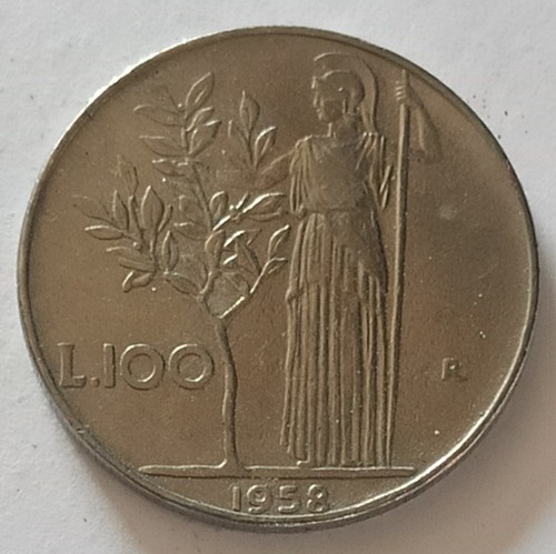100 lire 1958 - 100,