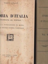 STORIA D'ITALIA NARRATA AL