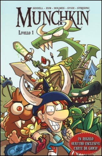 Munchkin fumetto livello - munchkin,