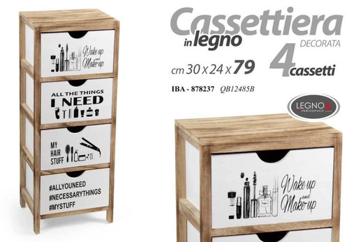 Mobiletto cassettiera slim - mobiletto,