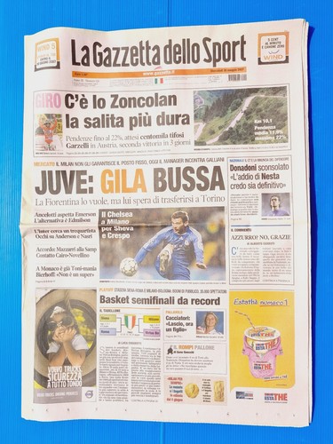 Gazzetta dello sport maggio - gazzetta,