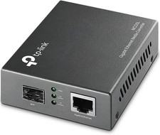 TP-Link Gigabit SFP Media Converter, Complies with IEEE 802.3ab and IEEE 802.3z,