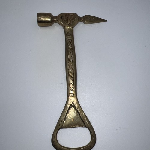 Vintage brass hammer ice pick - vintage,