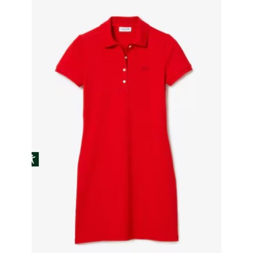 Mini abito polo lacoste - abito, rosso