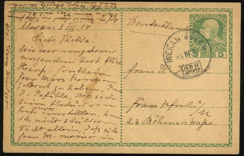 Austria merano bolzano - bolzano, 1914