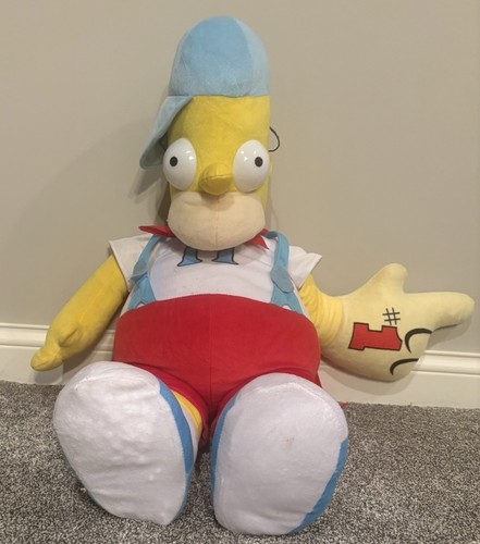 Homer simpson mascotte peluche - homer,