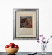 Pablo Picasso, litografia originale firmata a mano con certificato di autenticità e valutazione di $ 3.500