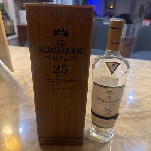 Bottiglia whisky vuota