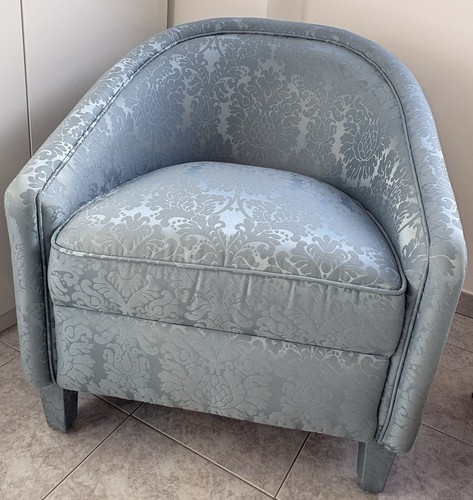 Poltrona damascata stile - poltrona,
