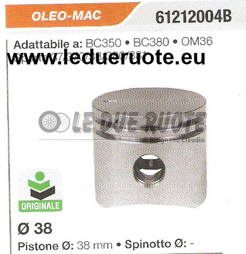 61212004b pistone completo - 61212004b,