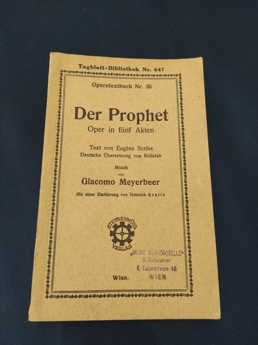 Der prophet oper funt akten - der,