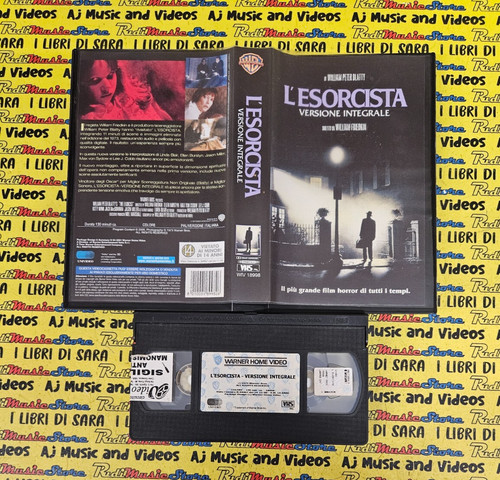 Vhs film esorcista versione - vhs,