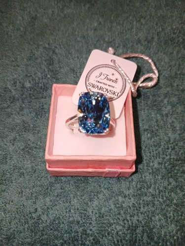 Anello rodio sterlina misura - misura, 6