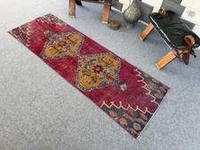 Tappeto runner turco vintage