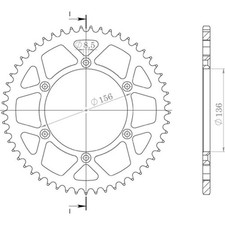CORONA S ALLUMINIO P520 D50