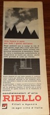 Pubblicità condizionatori d'aria Riello (1963)