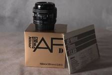 NIKON AF NIKKOR 28MM F2.8 D OBIETTIVO  PARALUCE originale HN-2 come nuovo mint