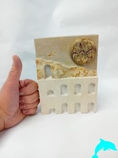 SCULTURA "I PORTICI" FATTA A MANO IN MARMO E PIETRE SCONTO 10%