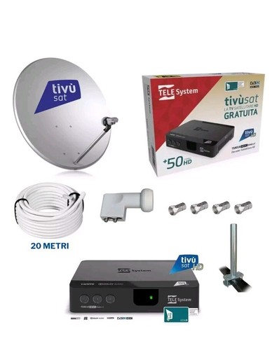 Kit satellitare tivùsat - tivÙsat, +