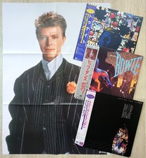 David Bowie Lot of 3LP Let's