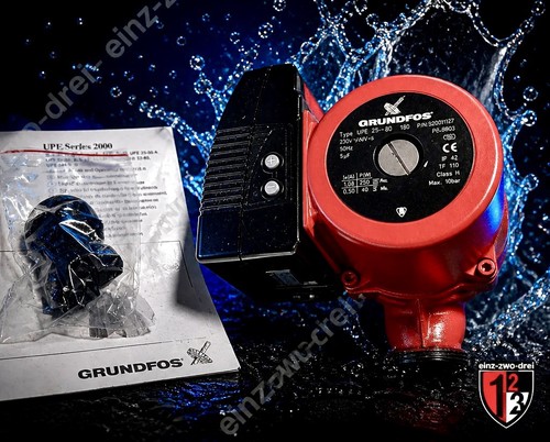 Grundfos upe 180mm - 25-80,