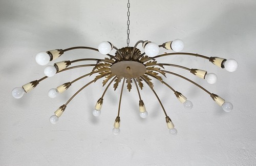 Lampadario anni ottone - anni, 50/60