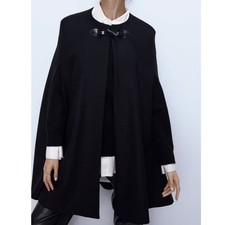 Poncho mantello Zara Manteco