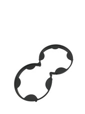 PLASTICA CONTORNO PORTA BEVANDE POST VOLKSWAGEN POLO 9N (2007) 1.4 B/GPL 59KW 5P