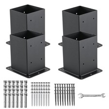 Base per pali 4x4 confezione