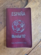 MONETE MONDIALE CALCIO 1982. FOLDER CON SERIE COMPLETA. LEGGI SOTTO.