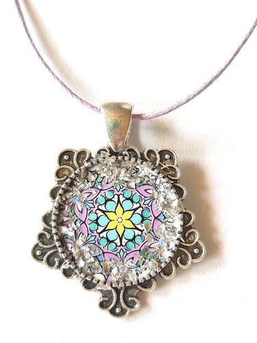 Collana vintage con - , ciondolo