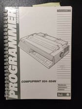 Manuale Bull Computerprint 924-924N Programmer in inglese 1991