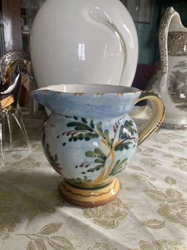 Brocca ceramica dipinta a - in,