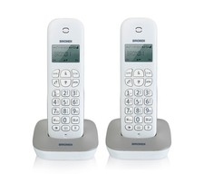 Telefono cordless duo brondi - telefono,
