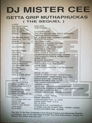 Mister cee getta grip - cee,